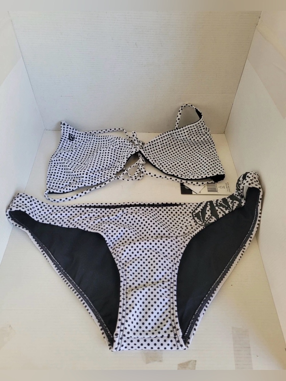 Volcom | The Mixer Reversible Miss Mod Y2K Bikini NWT